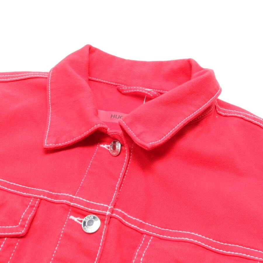 Image 3 of Jeans Jacket L Red in color Red | Vite EnVogue