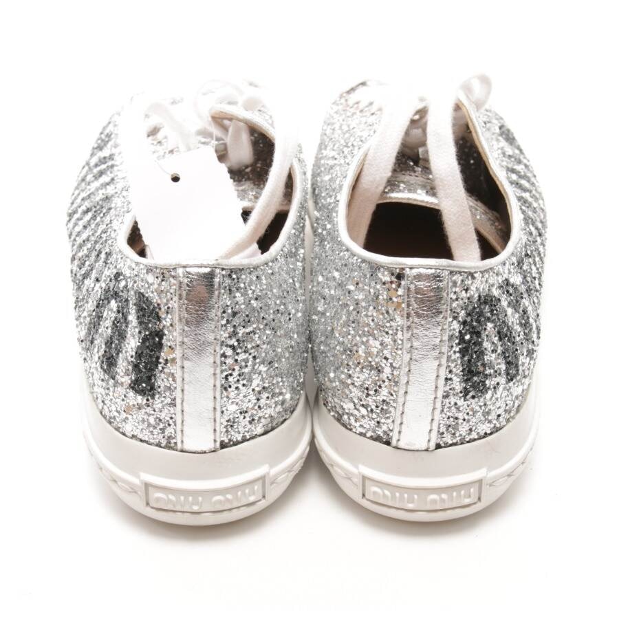 Image 3 of Sneakers EUR 37.5 Silver in color Metallic | Vite EnVogue