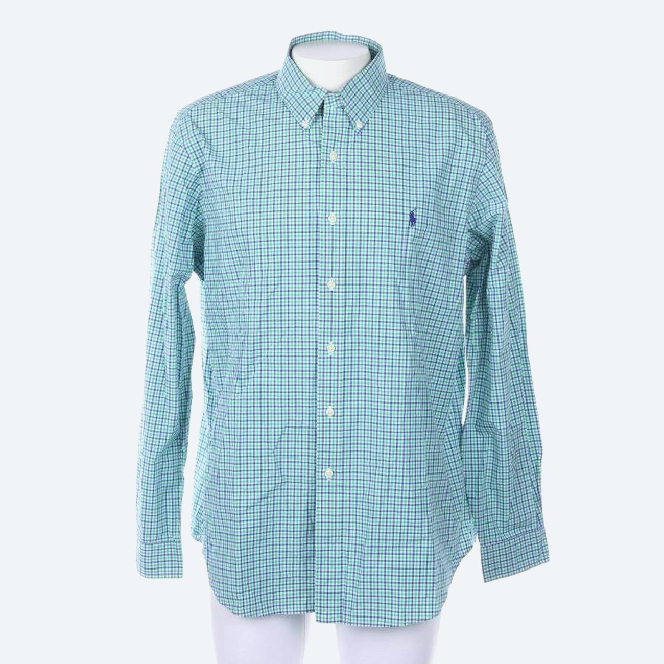 Image 1 of Casual Shirt XL Green in color Green | Vite EnVogue