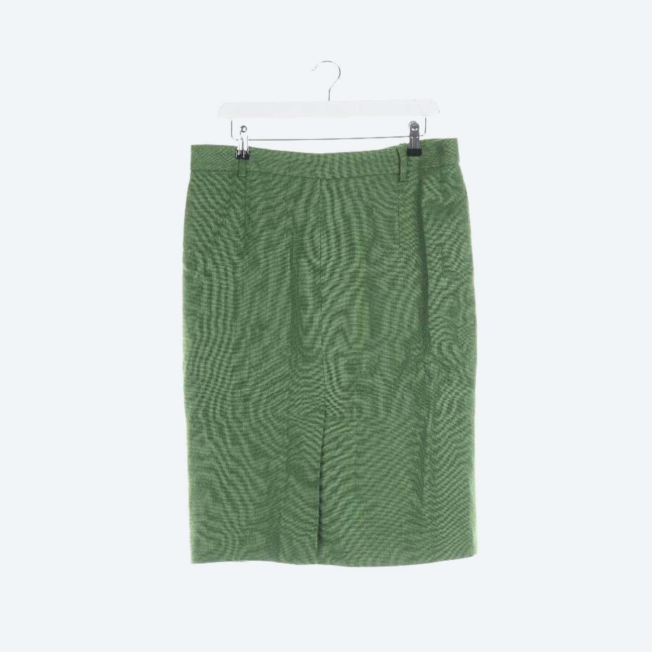 Image 1 of Linen Skirt 40 Green in color Green | Vite EnVogue