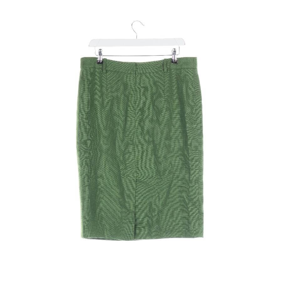 Image 2 of Linen Skirt 40 Green in color Green | Vite EnVogue