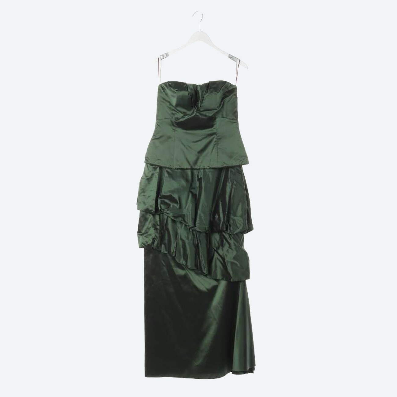 Image 1 of Top with Skirt 40 Green in color Green | Vite EnVogue