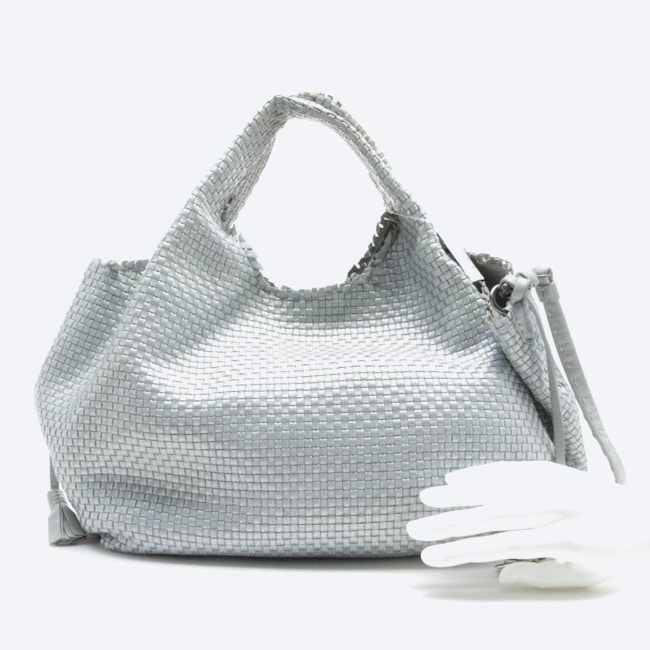 Image 4 of Handbag Silver in color Metallic | Vite EnVogue