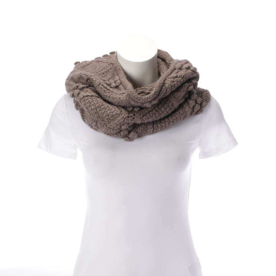 Image 1 of Tube Scarf Light Brown in color Brown | Vite EnVogue