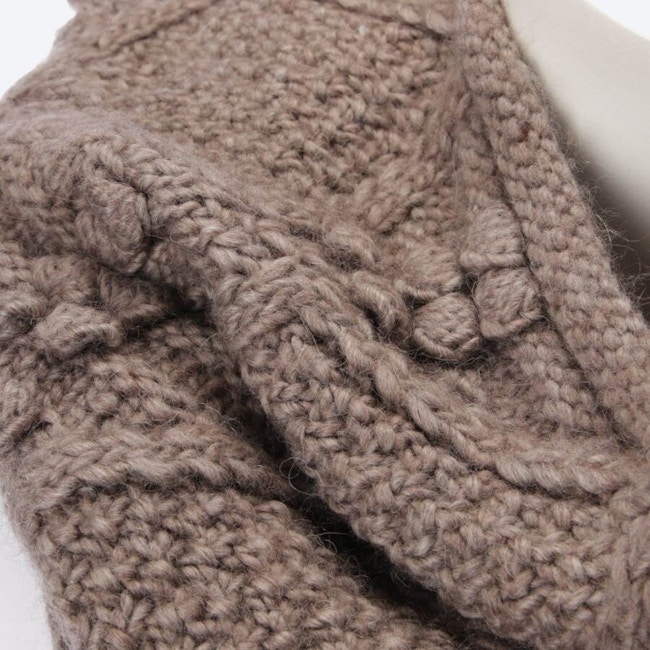 Image 2 of Tube Scarf Light Brown in color Brown | Vite EnVogue