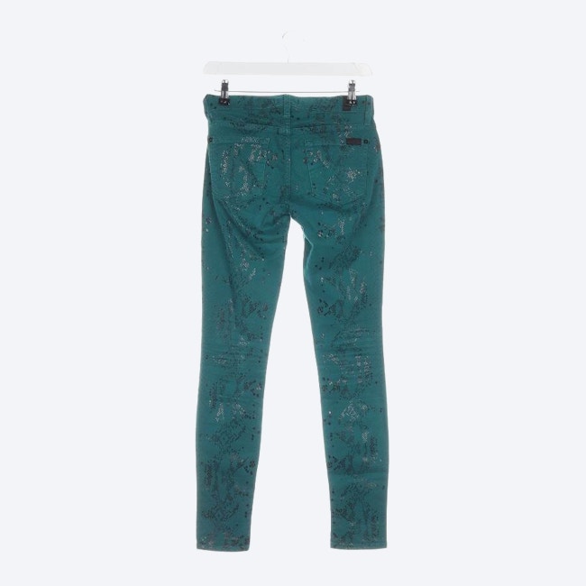 Image 2 of Jeans Slim Fit W24 Turquoise in color Green | Vite EnVogue