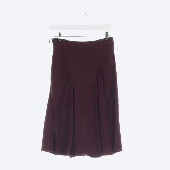 Image 2 of Skirt 34 Bordeaux in color Red | Vite EnVogue