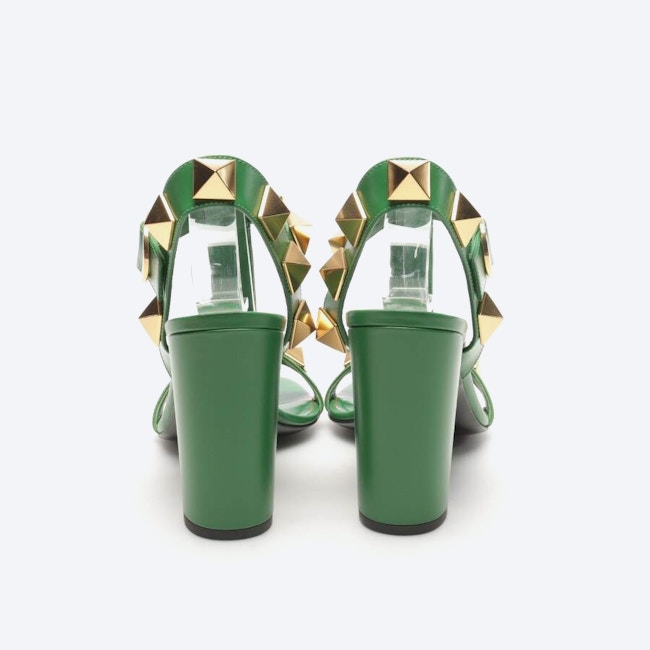 Image 3 of Heeled Sandals EUR 38.5 Green in color Green | Vite EnVogue