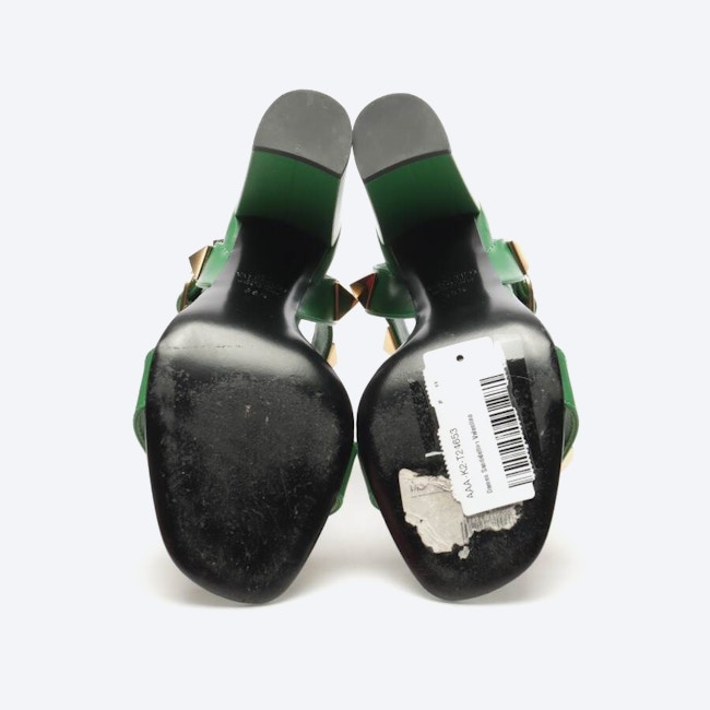 Image 4 of Heeled Sandals EUR 38.5 Green in color Green | Vite EnVogue