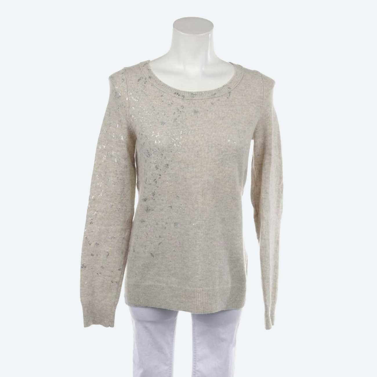Image 1 of Wool Jumper S Beige in color White | Vite EnVogue