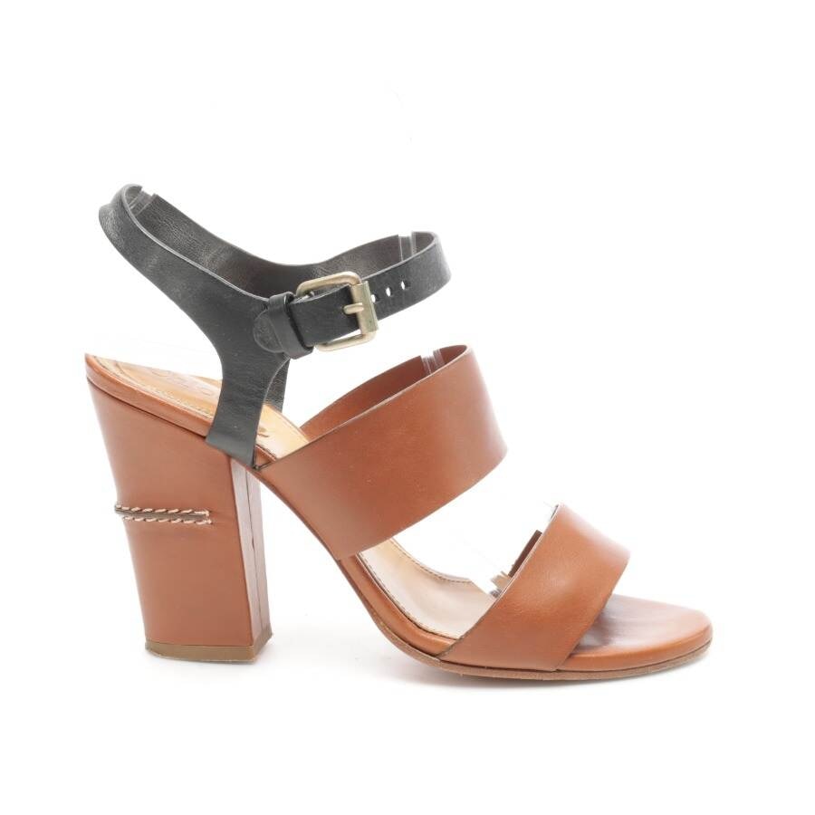 Image 1 of Heeled Sandals EUR38 Copper in color Brown | Vite EnVogue