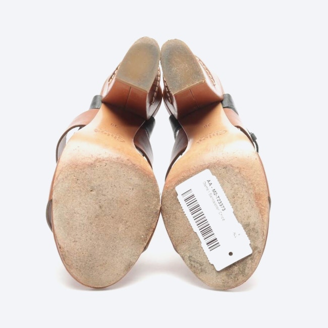 Image 4 of Heeled Sandals EUR38 Copper in color Brown | Vite EnVogue