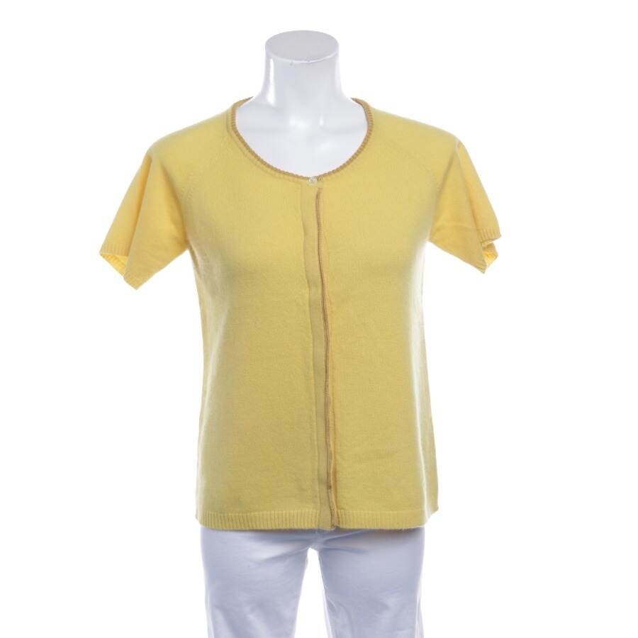 Image 1 of Cashmere Cardigan L Yellow in color Yellow | Vite EnVogue