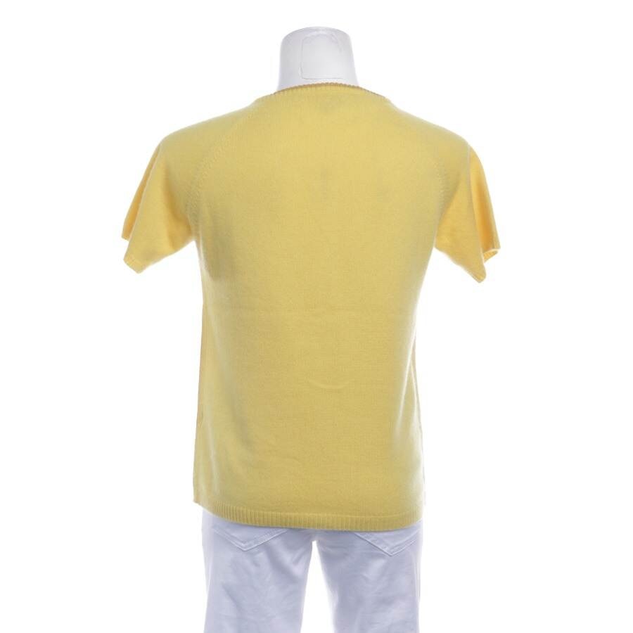 Image 2 of Cashmere Cardigan L Yellow in color Yellow | Vite EnVogue