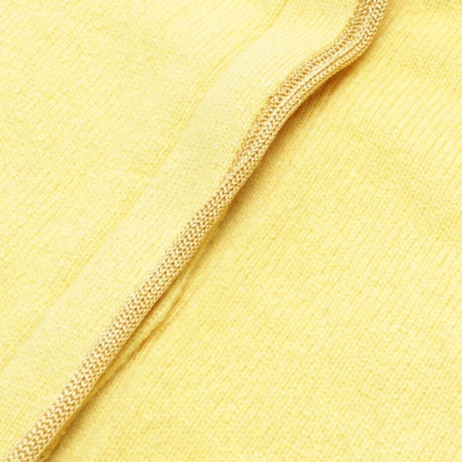 Image 3 of Cashmere Cardigan L Yellow in color Yellow | Vite EnVogue
