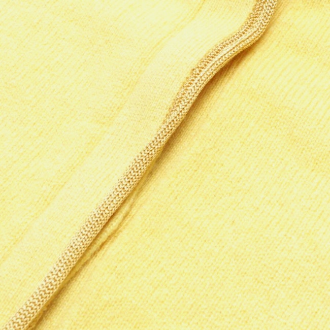 Image 3 of Cashmere Cardigan L Yellow in color Yellow | Vite EnVogue