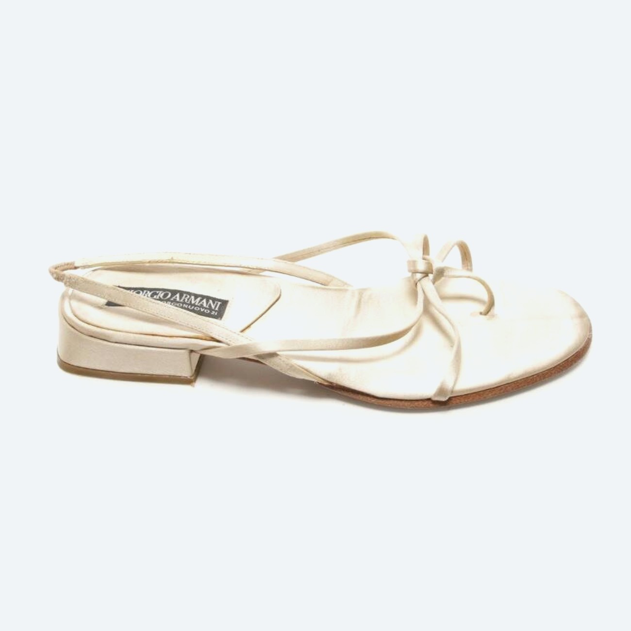 Bild 1 von Sandaletten EUR 38,5 Beige in Farbe Weiß | Vite EnVogue