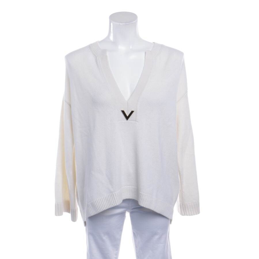 Image 1 of Cashmere Jumper S Beige in color White | Vite EnVogue