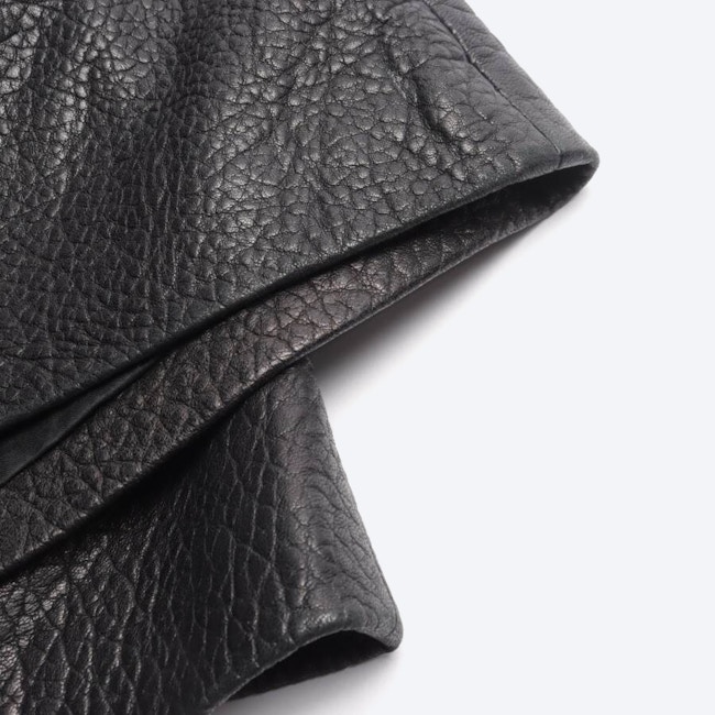 Image 3 of Leather Shorts 36 Black in color Black | Vite EnVogue