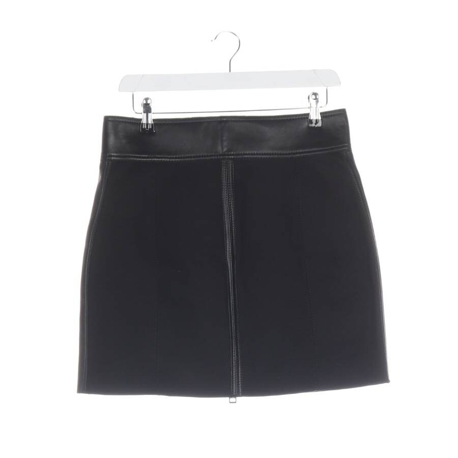 Image 1 of Leather Skirt W31 Black in color Black | Vite EnVogue