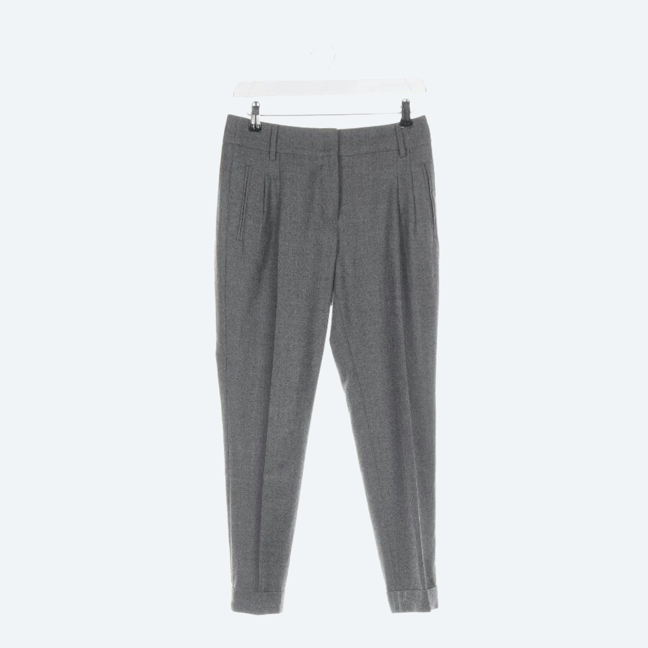Image 1 of Wool Pants 34 Gray in color Gray | Vite EnVogue