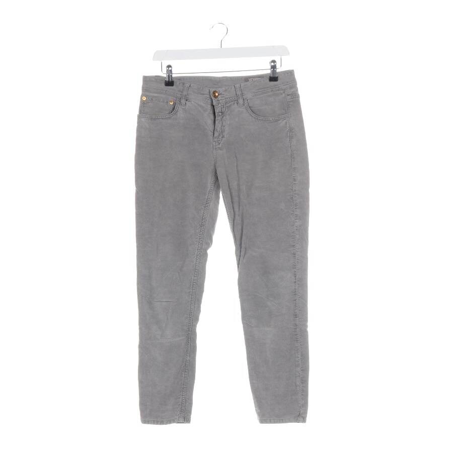 Image 1 of Velvet Pants W29 Light Gray in color Gray | Vite EnVogue