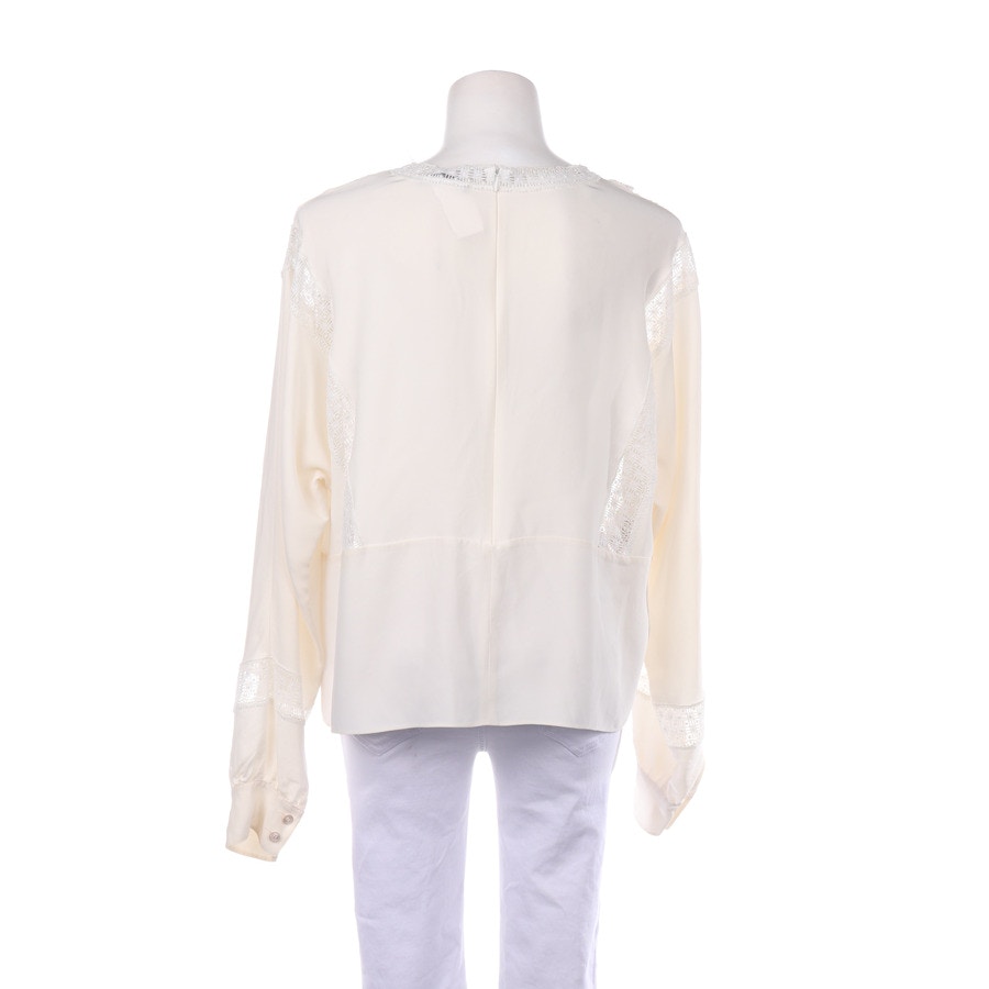 Image 2 of Silk Blouse 40 White in color White | Vite EnVogue