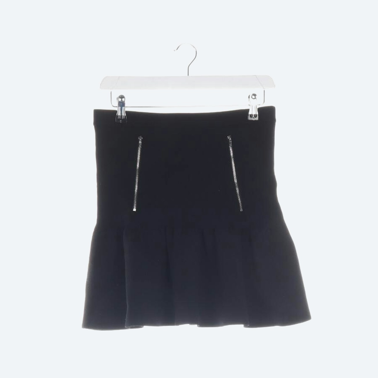 Image 1 of Mini Skirt 38 Black in color Black | Vite EnVogue