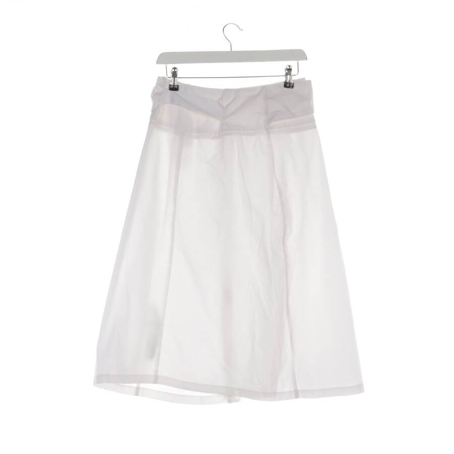 Image 2 of Skirt 38 White in color White | Vite EnVogue