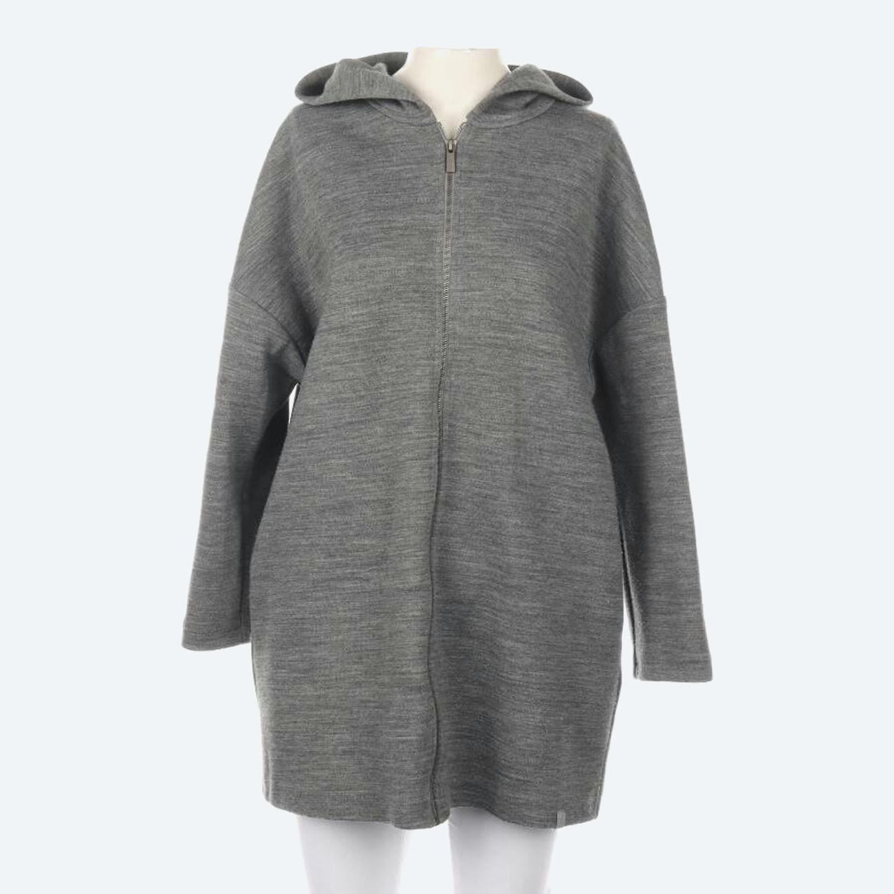 Image 1 of Sweat Jacket M Light Gray in color Gray | Vite EnVogue