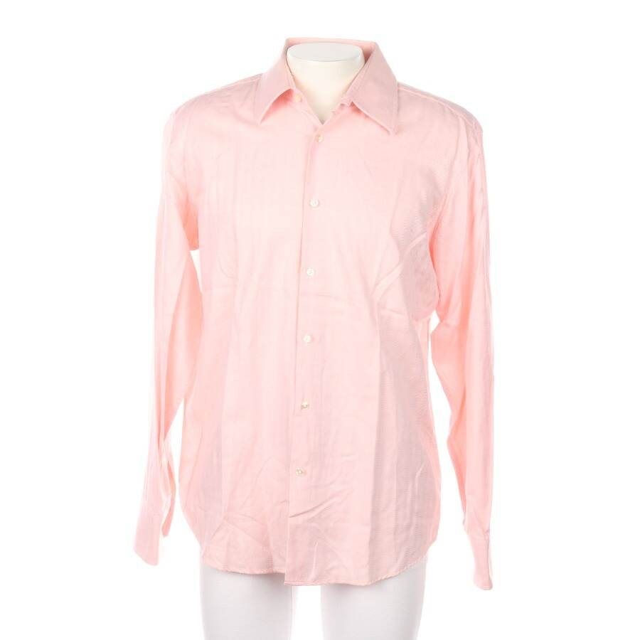 Image 1 of Business Shirt 44 Peach in color Yellow | Vite EnVogue
