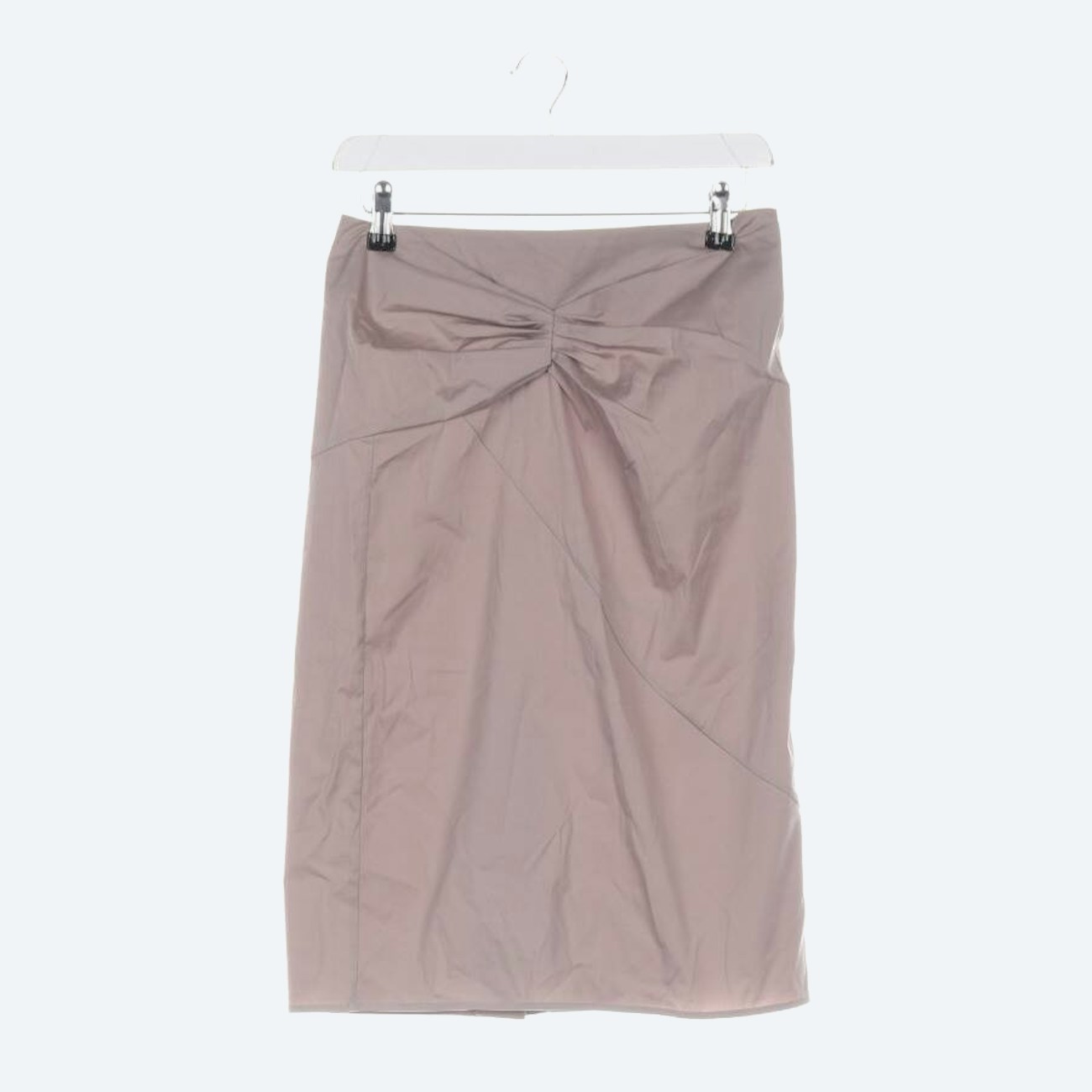 Image 1 of Skirt 34 Light Brown in color Brown | Vite EnVogue