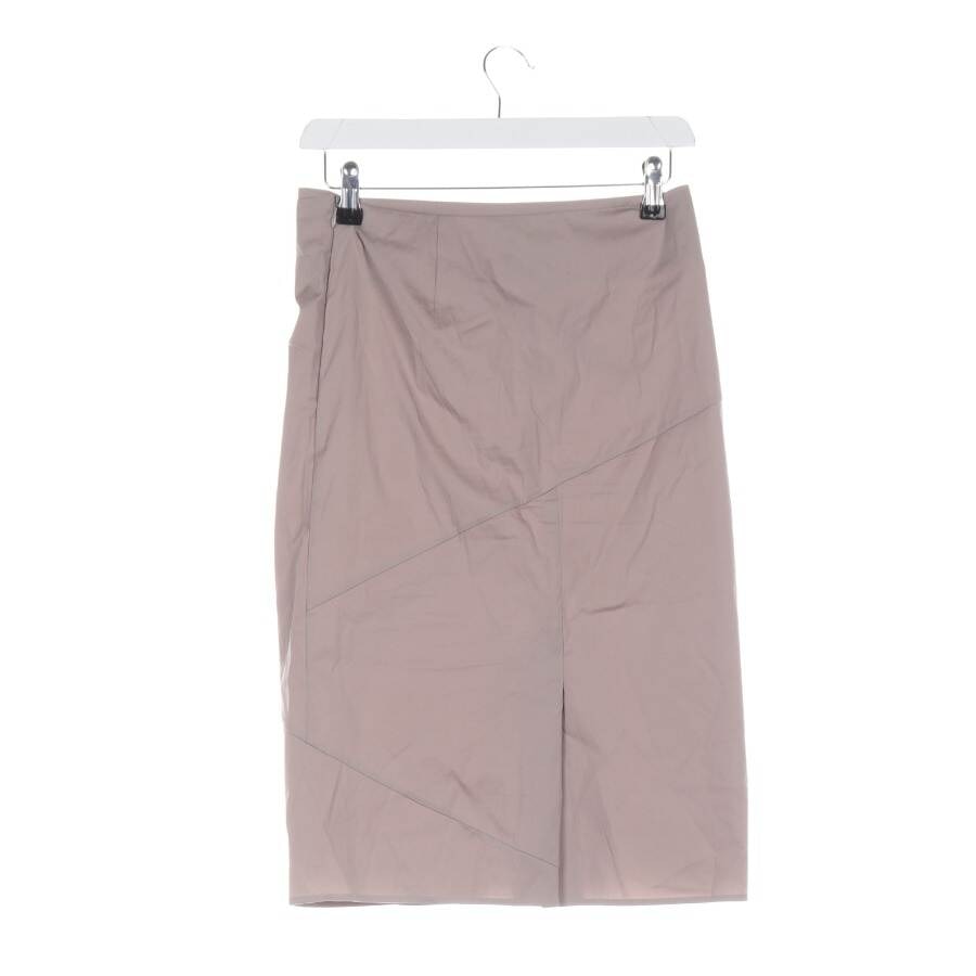 Image 2 of Skirt 34 Light Brown in color Brown | Vite EnVogue