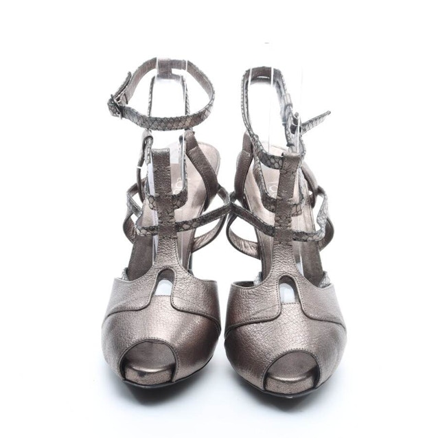 Heeled Sandals EUR 37 Dark Gray | Vite EnVogue