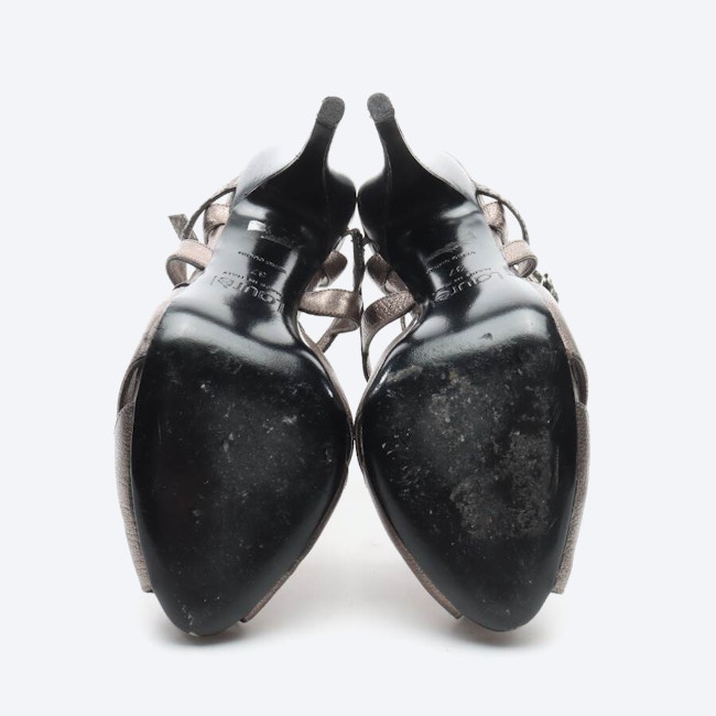 Image 4 of Heeled Sandals EUR 37 Dark Gray in color Gray | Vite EnVogue