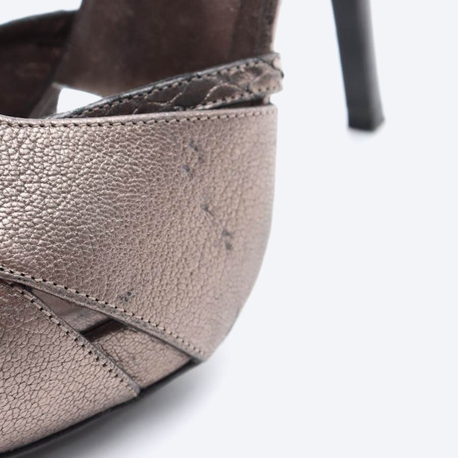 Image 5 of Heeled Sandals EUR 37 Dark Gray in color Gray | Vite EnVogue
