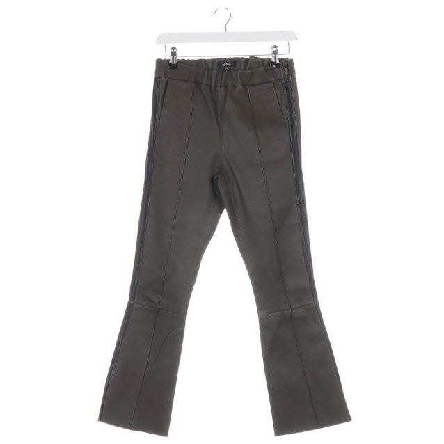 Image 1 of Leather Pants 36 Darkgreen | Vite EnVogue