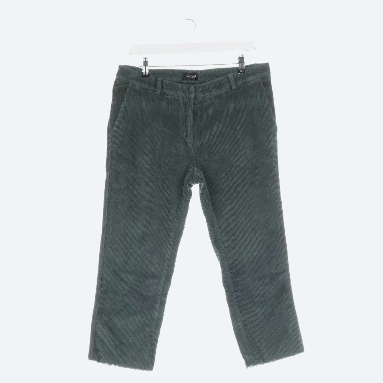 Image 1 of Corduroy Pants 40 Green in color Green | Vite EnVogue