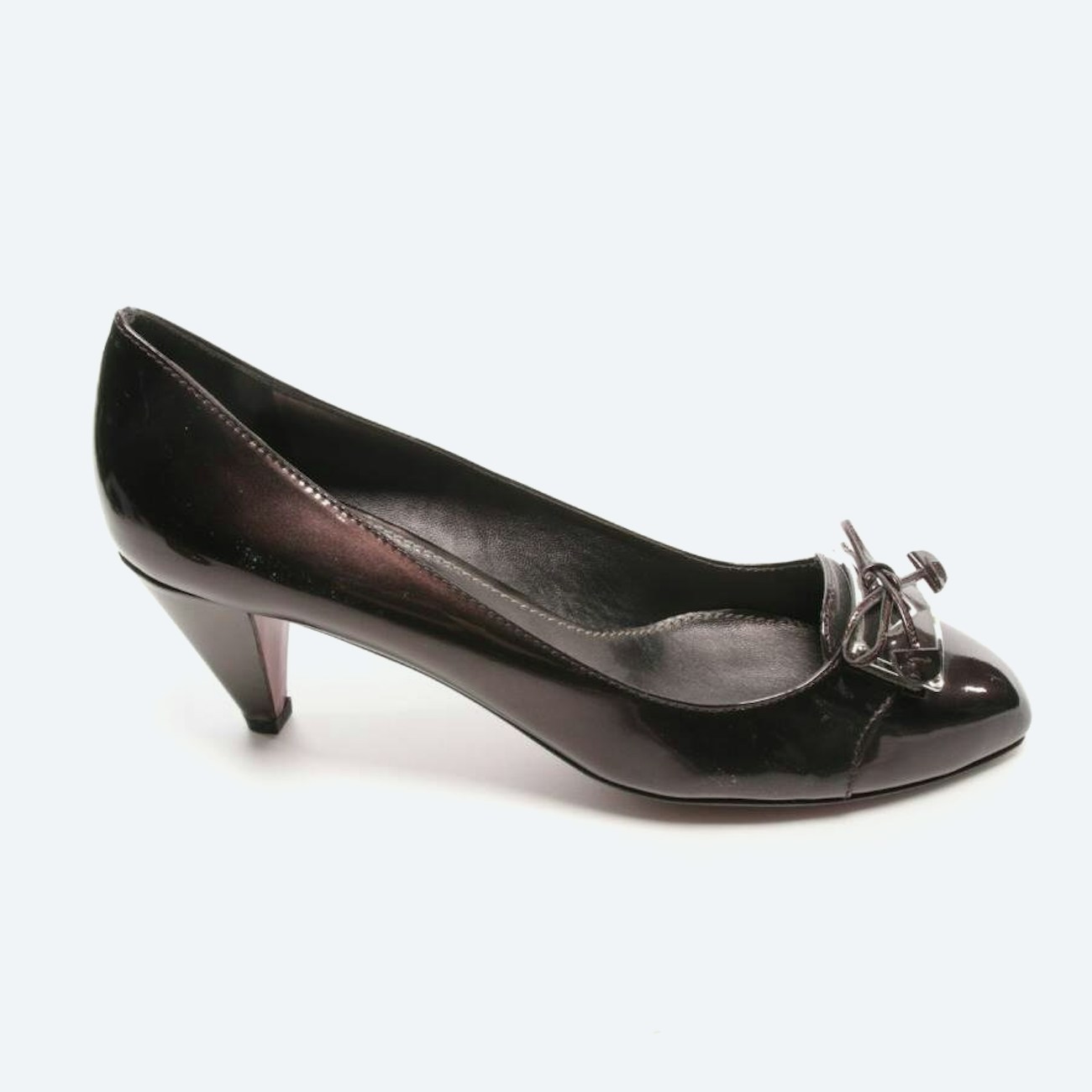 Image 1 of High Heels EUR 41 Dark Brown in color Black | Vite EnVogue