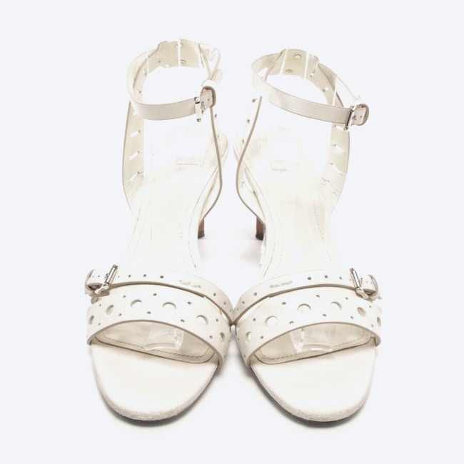 Image 2 of Heeled Sandals EUR 41 White in color White | Vite EnVogue
