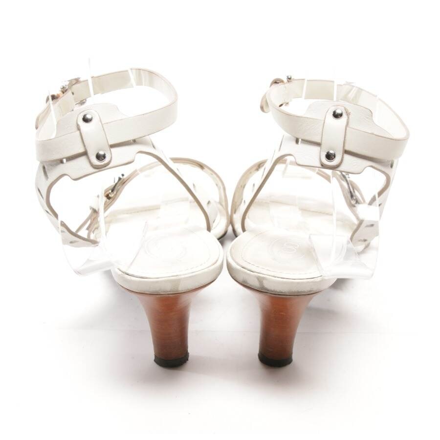 Image 3 of Heeled Sandals EUR 41 White in color White | Vite EnVogue
