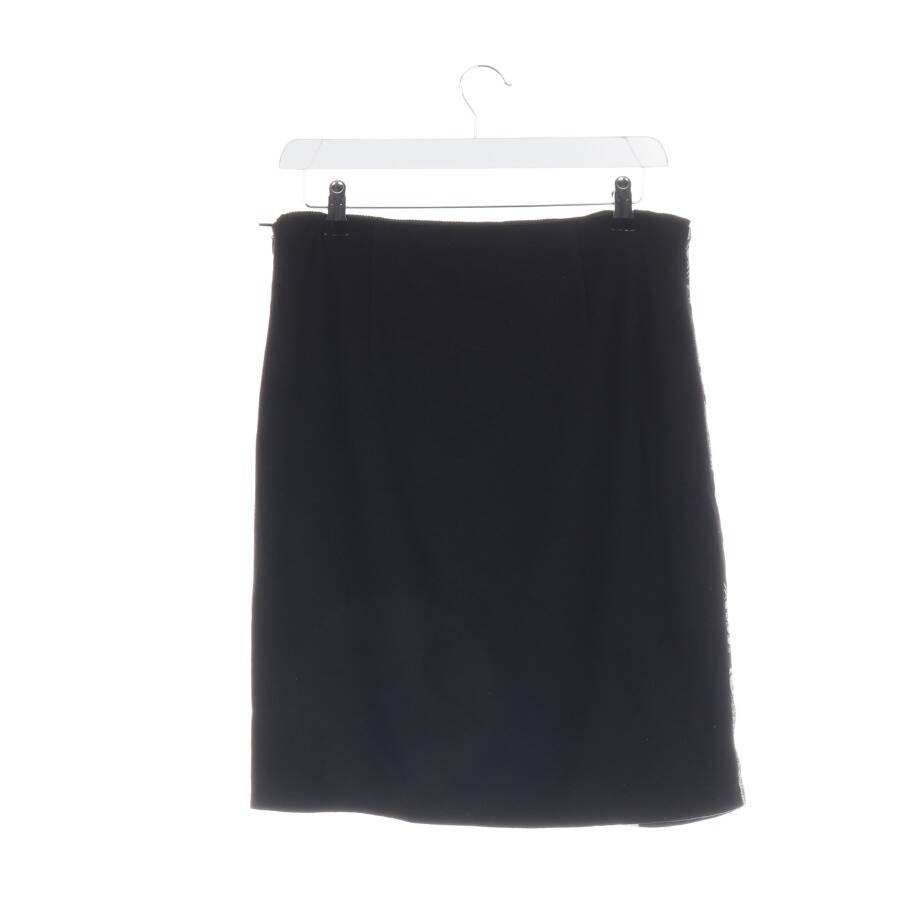 Image 2 of Silk Skirt 38 Black in color Black | Vite EnVogue