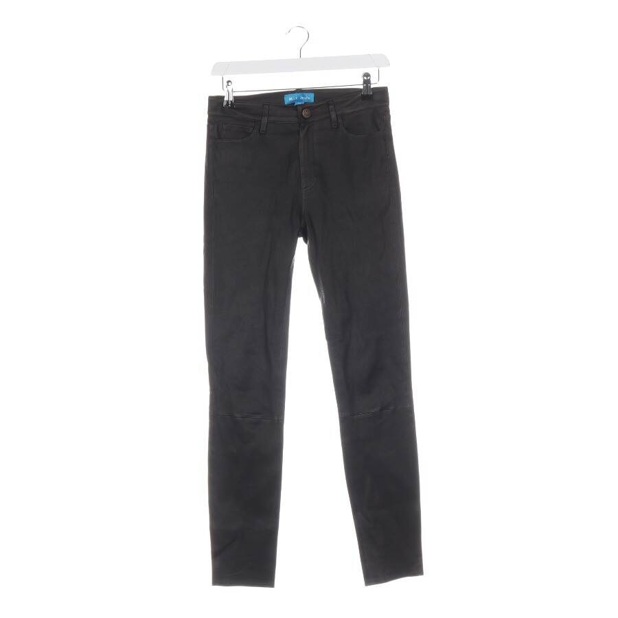 Image 1 of Leather Pants W25 Black in color Black | Vite EnVogue