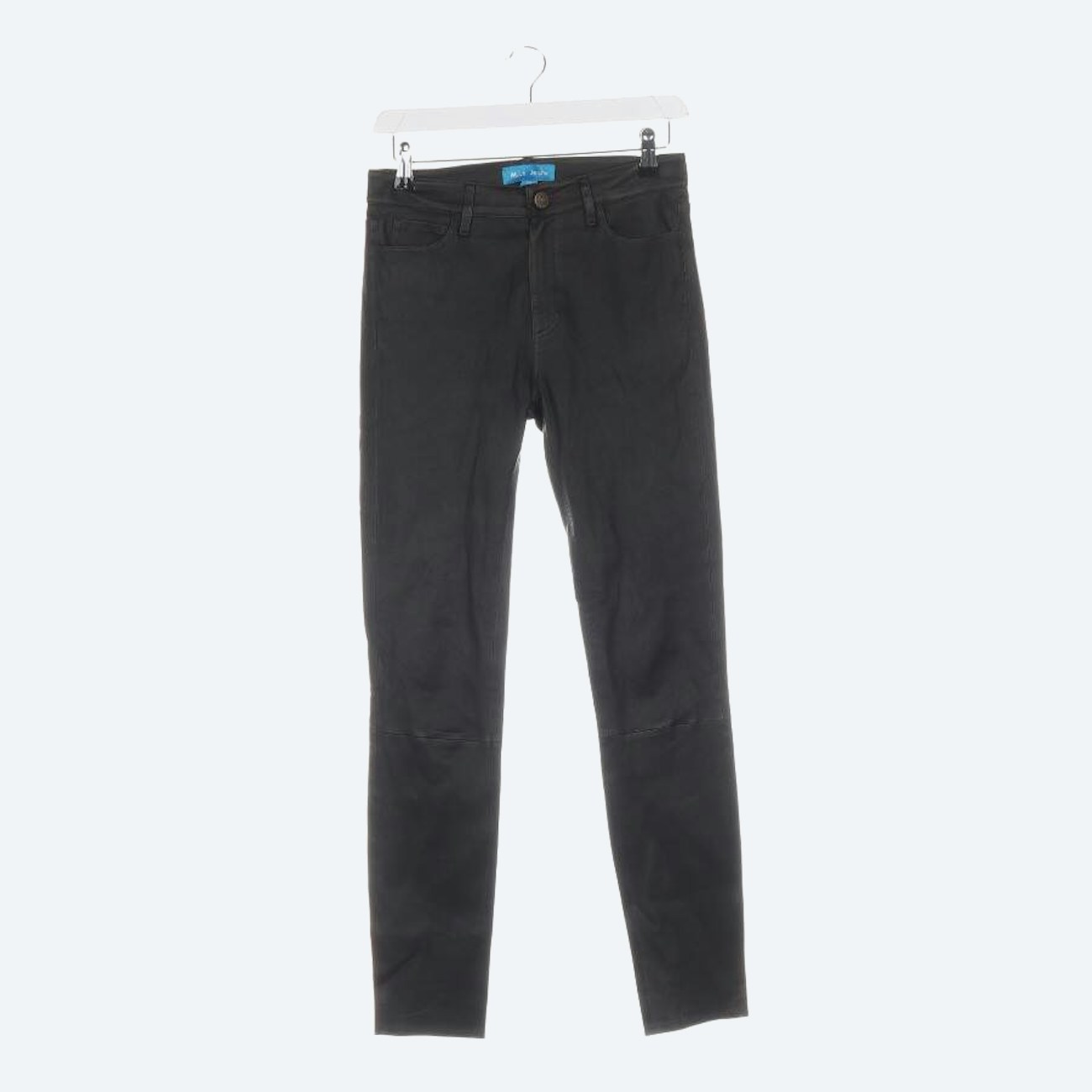 Image 1 of Leather Pants W25 Black in color Black | Vite EnVogue
