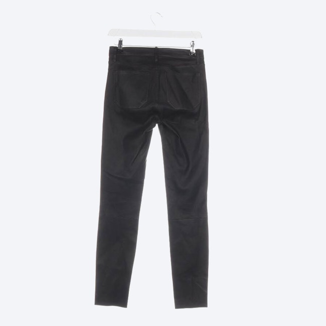 Image 2 of Leather Pants W25 Black in color Black | Vite EnVogue