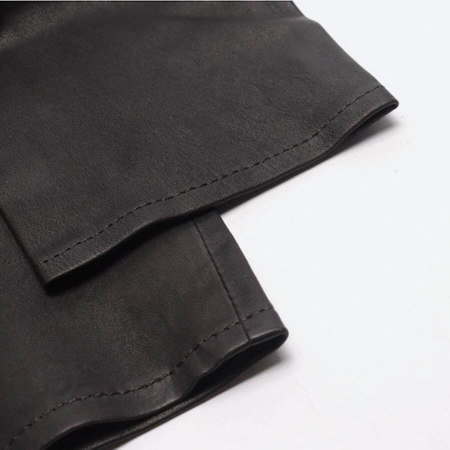 Image 3 of Leather Pants W25 Black in color Black | Vite EnVogue