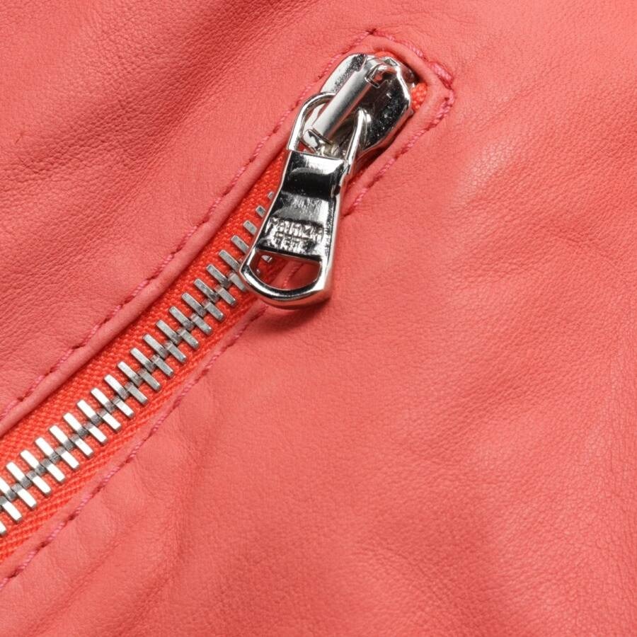 Image 4 of LeatherJacket 36 Peach in color Orange | Vite EnVogue