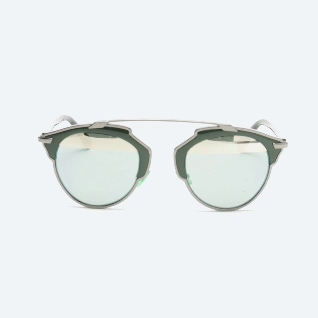 Bild 1 von So Real Sonnenbrille Dunkelgrün in Farbe Grün | Vite EnVogue