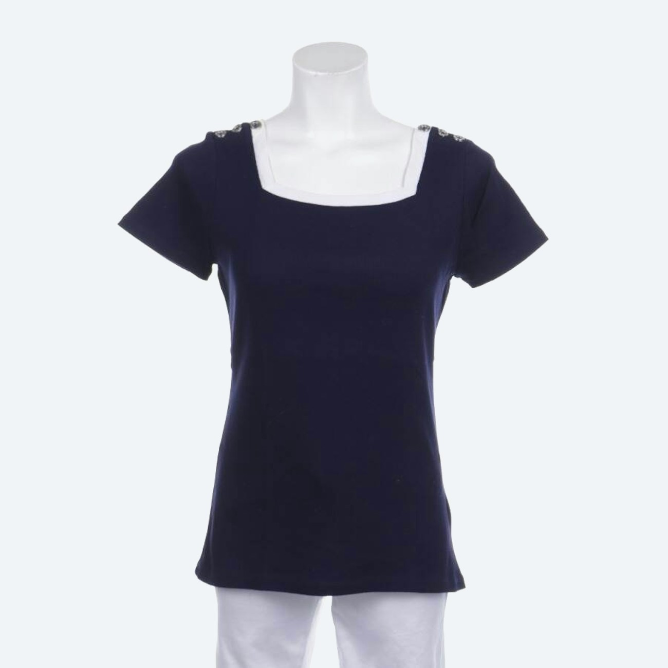 Image 1 of Shirt M Navy in color Blue | Vite EnVogue