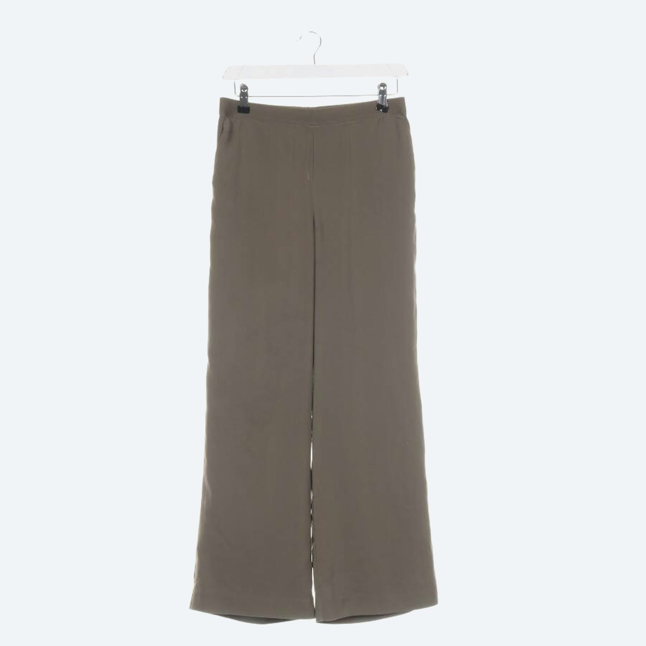 Image 1 of Trousers XS Olive Green in color Green | Vite EnVogue